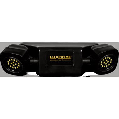 LUMINARIA DE EMERGENCIA MINI BLOCO 1200 BASIC BLACK - MBB-1200 BLK AUT.2.5/H - Garantia 01 Ano