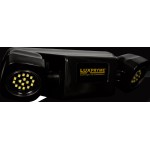 LUMINARIA DE EMERGENCIA MINI BLOCO 1200 BASIC BLACK IP-66 - MBB-120066 BLK AUT.2.5/H - Garantia 01 Ano