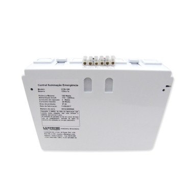 CENTRAL ILUMINAÇÃO DE EMERGÊNCIA 12 VCC / 100 W SEM BATERIA CSB-100