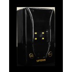 LUMINARIA COMPACTA 200 LUMENS PREMIUM BLACK COM CABO - LCAC-200 BLK AUT.2/H - Garantia 03 Ano 