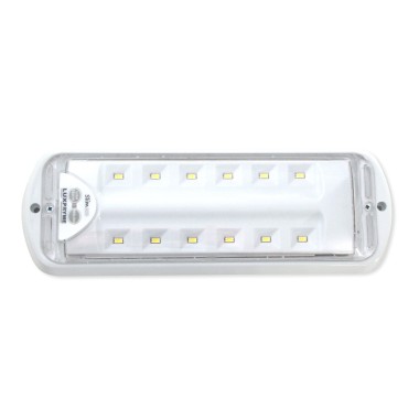 LUMINARIA SLIM 300 BASIC IP-66 LSB-30066 AUT.3/H - Garantia 01 Ano