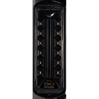 LUMINARIA SLIM 300 BASIC BLACK LSB-30053 BLK AUT.3/H - Garantia 01 Ano